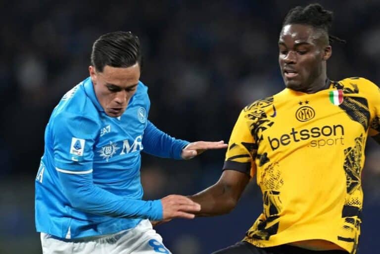 Duel Napoli Kontra Inter Berakhir Tanpa Pemenang