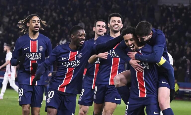 Lille Digasak PSG 1-4