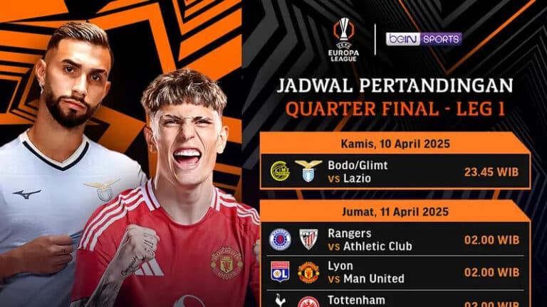 Jadwal Perempatfinal Liga Europa