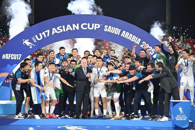 Dikerjai Wasit, Uzbekistan Juara Piala Asia U-17