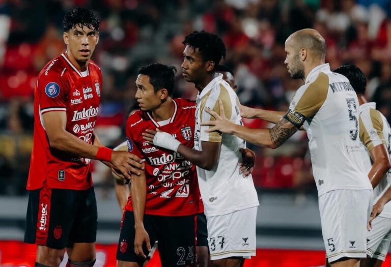 Bali United Kontra Dewa United Berakhir Tanpa Pemenang