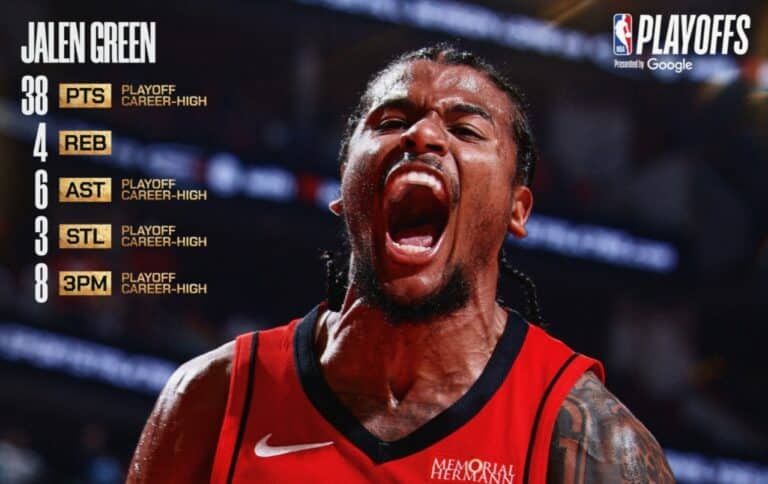 Jalen Green Bawa Houston Rockets Kalahkan Warriors
