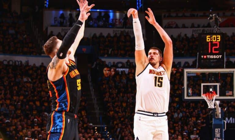 Nikola Jokic Bawa Nuggets Kalahkan Thunder 121-119