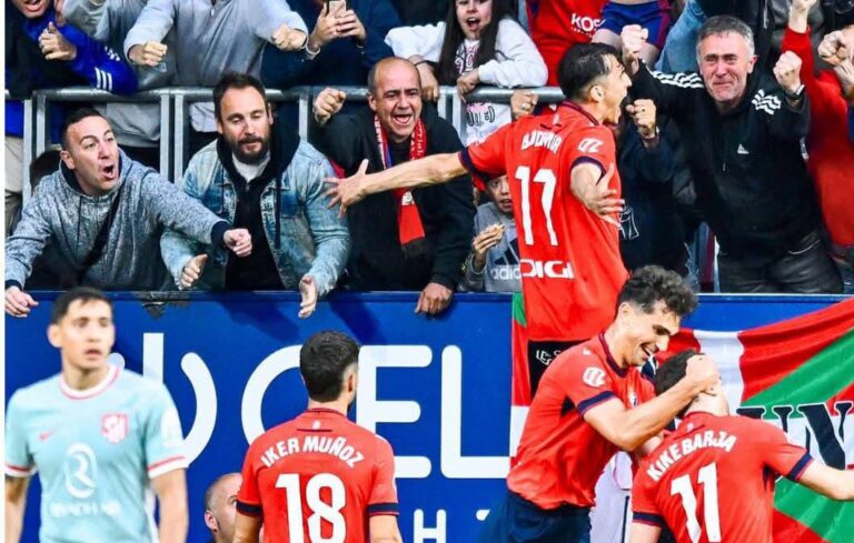 Osasuna Gulung Atletico Dua Gol Tanpa Balas