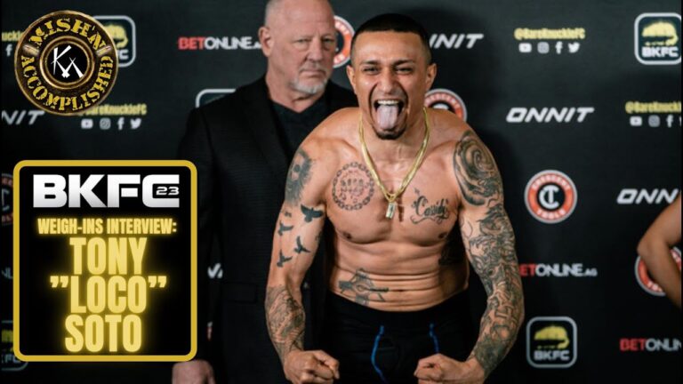 Tony “Loco” Soto: Petinju Bare-Knuckle Divisi Welterweight