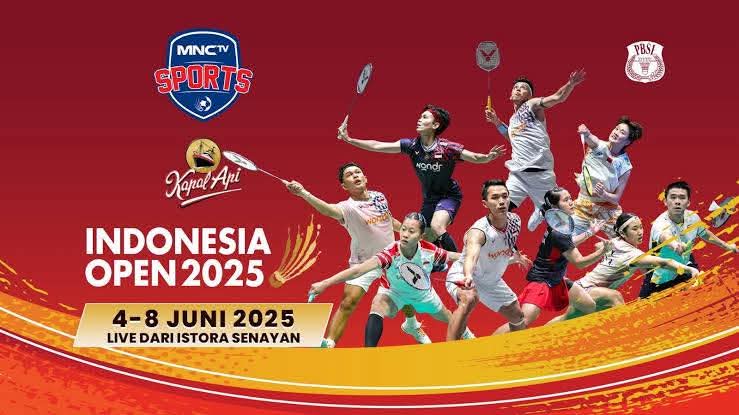Indonesia Turunkan 20 Wakil Di Indonesia Open 2025
