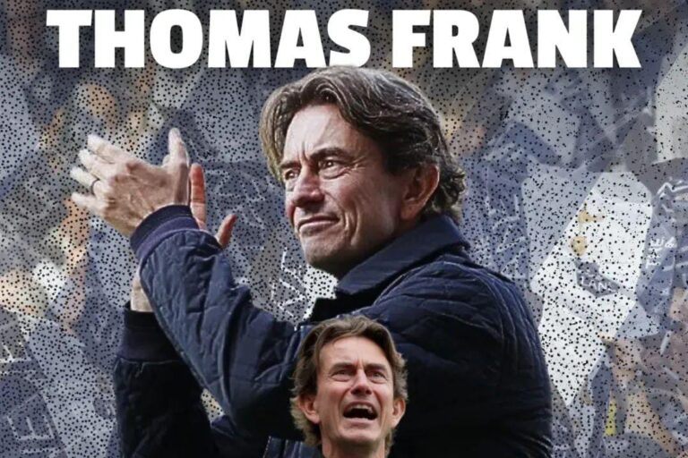 Thomas Frank Gantikan Postecoglou Jadi Pelatih Tottenham