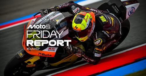 Filip Salac Pimpin Sesi Latihan Moto2 Assen