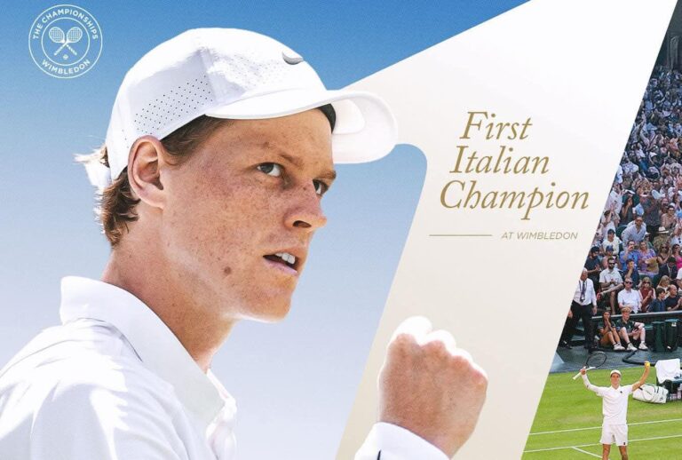 Jannik Sinner, Petenis Italia Pertama Juarai Wimbledon