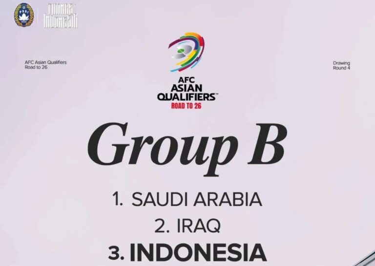 Timnas Indonesia Kembali Jumpa Arab Saudi