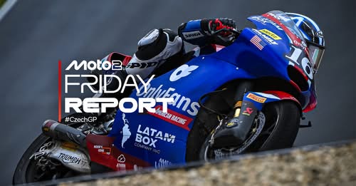 Joe Roberts Tercepat Di PR Moto2 Ceko 2025