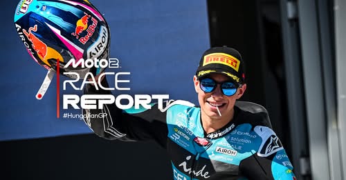David Alonso Juarai Moto2 Hungaria 2025