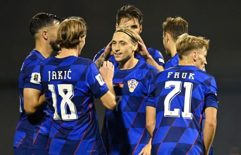 Kroasia Bekuk Montenegro Empat Gol Tanpa Balas