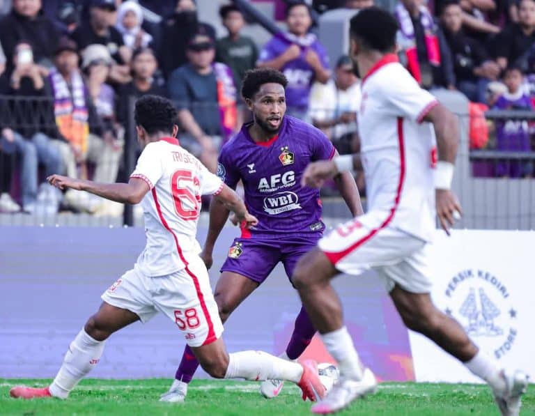 Persik Menang Tipis Atas Malut United