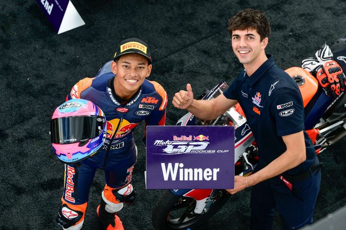 Veda Ega Pratama Raih Runner Up Red Bull Rookies Cup 2025