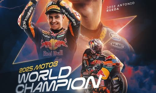 Jose Antonio Rueda Juara Moto3 2025