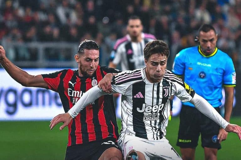 Juventus Paksakan Hasil Imbang Dengan AC Milan