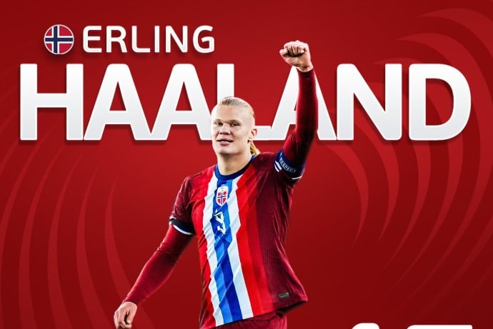 Hat-trick Haaland Bawa Norwegia Kalahkan Israel