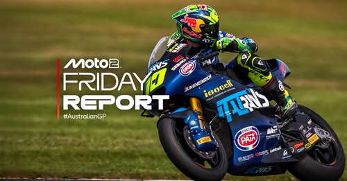 Diogo Moreira Kuasai Sesi Latihan Moto2