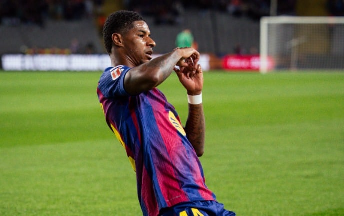 Rashford Unjuk Gigi, Layak Dipermanenkan Barcelona