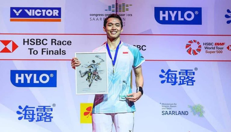 Jonatan Christie Juarai Tunggal Putra Hylo Open 2025
