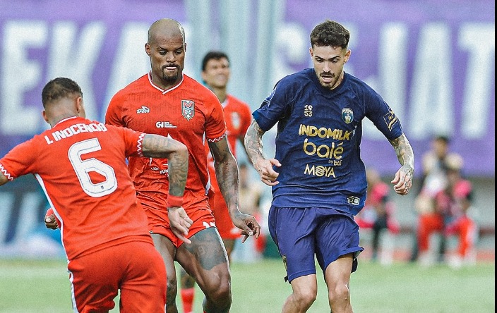 Persita Tangerang Berbagi Angka Dengan Malut United