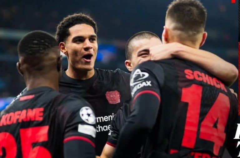 Manchester City Tumbang Di Tangan Leverkusen