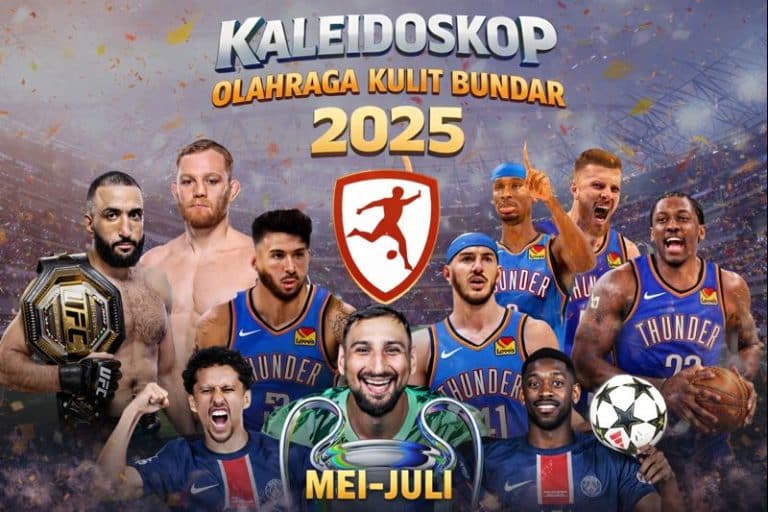 Kaleidoskop Olahraga Bulan Mei – Juli 2025