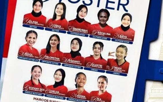 Indonesia Turunkan Kekuatan Penuh Di Cabor Voli Putri