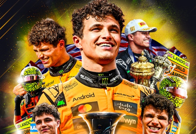 McLaren Kuasai Klasemen Akhir Formula 1 2025