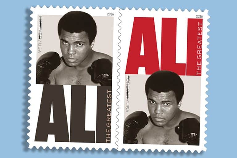 Muhammad Ali Diabadikan Sebagai Forever Stamp