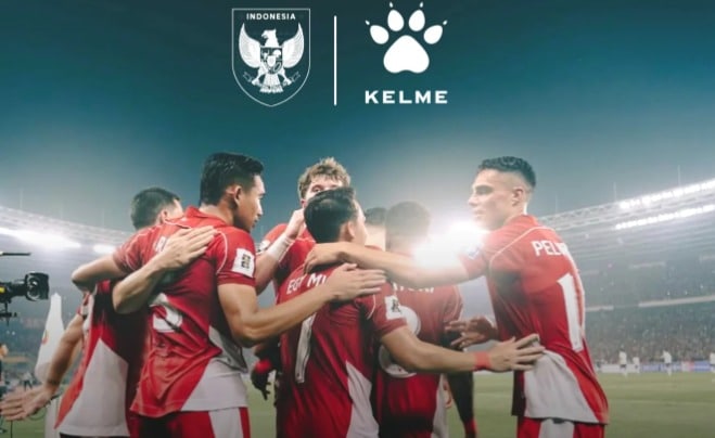 Kelme Resmi Menjadi Apparel Timnas Indonesia