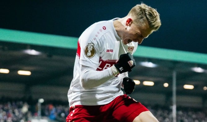 Gulung Holstein, Stuttgart Ke Semifinal DFB Pokal