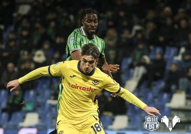 Sassuolo Bekuk Verona Di Citta Del Tricolore
