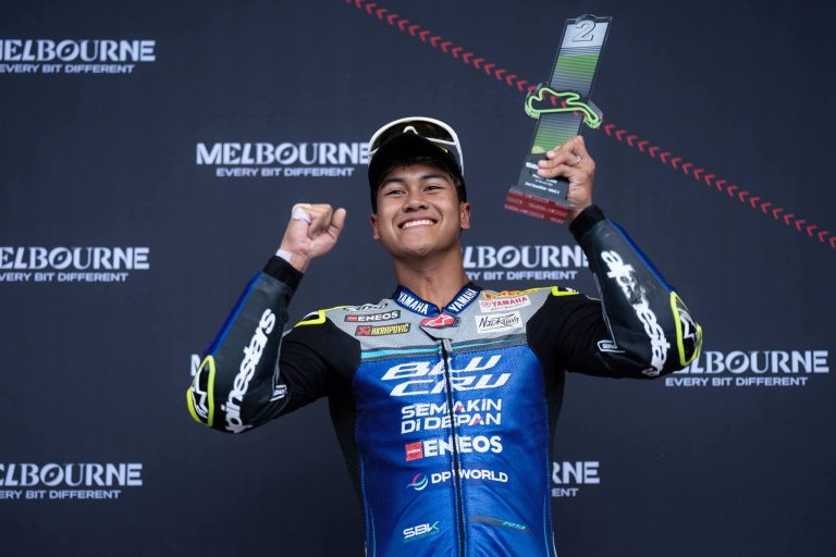 Podium Perdana Aldi Satya Mahendra Di WorldSSP