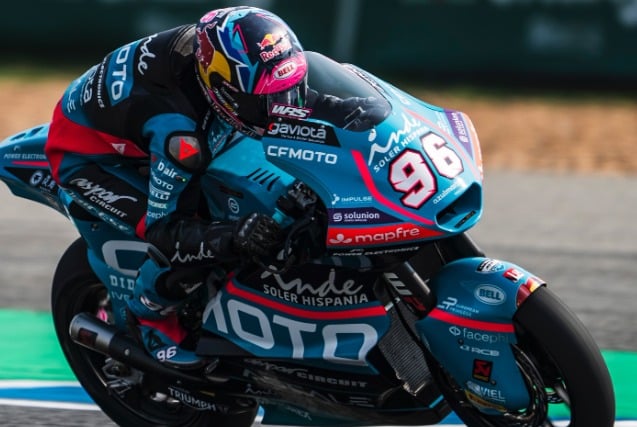 Daniel Holgado Pimpin Sesi FP2 Moto2 Thailand 2026