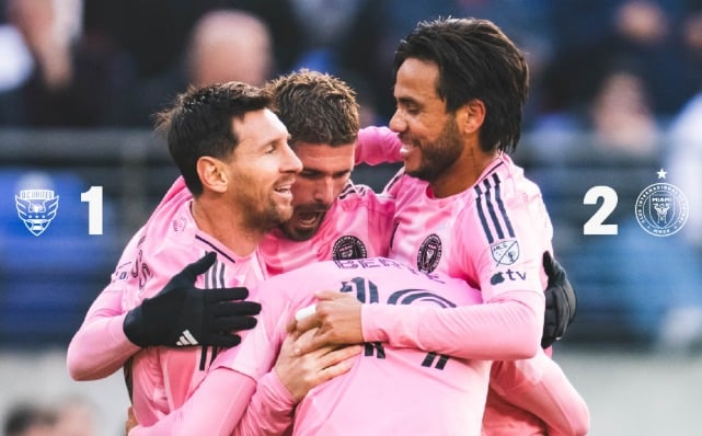 De Paul Dan Messi Bawa Inter Miami Gulung DC United