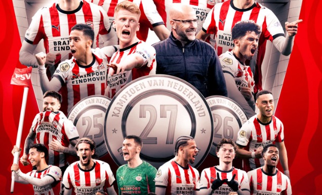PSV Eindhoven Juara Eredivisie Musim 2025/2026