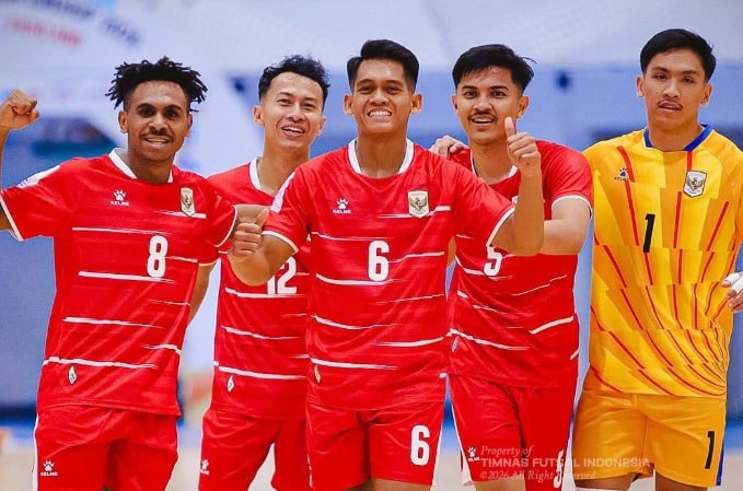 Timnas Futsal Indonesia Hantam Brunei Tujuh Gol Tanpa Balas