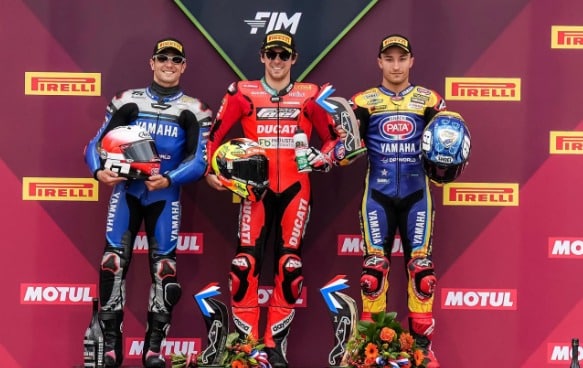 Philipp Oettl Menangi Race 2 WorldSSP Belanda