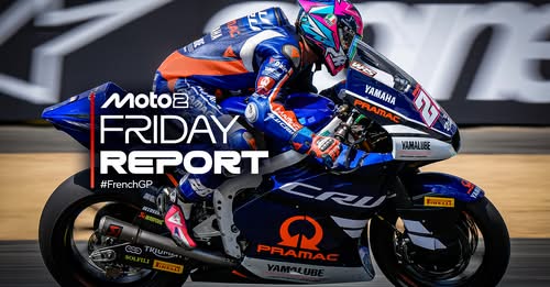Izan Guevara Tercepat Di Sesi Practice Moto2 Prancis