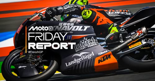 David Munoz Kuasai Sesi Latihan Moto3 Prancis
