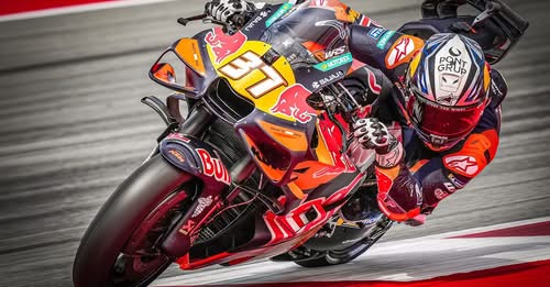 Acosta Asapi Alex Marquez Di Sesi Latihan MotoGP Catalunya