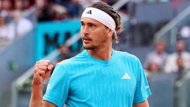 Alexander Zverev Lolos Ke Final Madrid Open