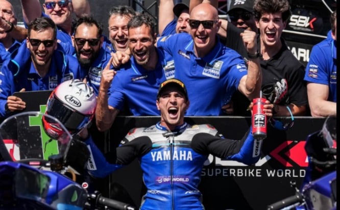 Albert Arenas Juarai Racee 2 WorldSSP Hungaria 2026
