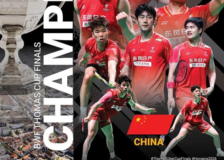 China Rebut Thomas Cup 2026 Usai Kalahkan Prancis Di Final