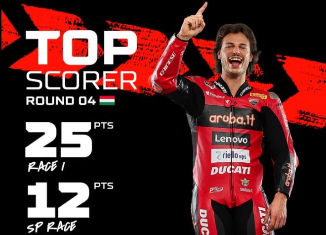 Nicolo Bulega Di Puncak Klasemen Sementara WorldSBK