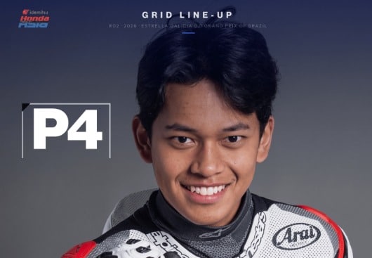 Veda Ega Pratama Finis Di Urutan Keempat Moto3 Prancis