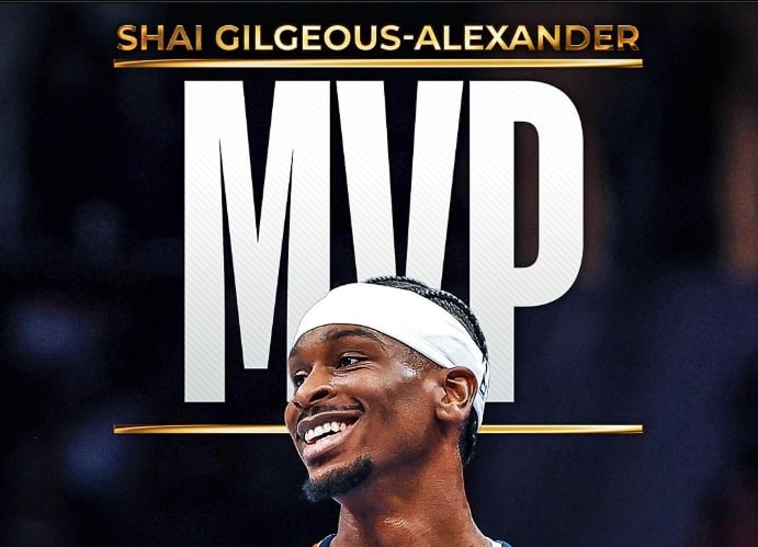 Shai Gilgeous-Alexander MVP NBA Musim 2025-2026.