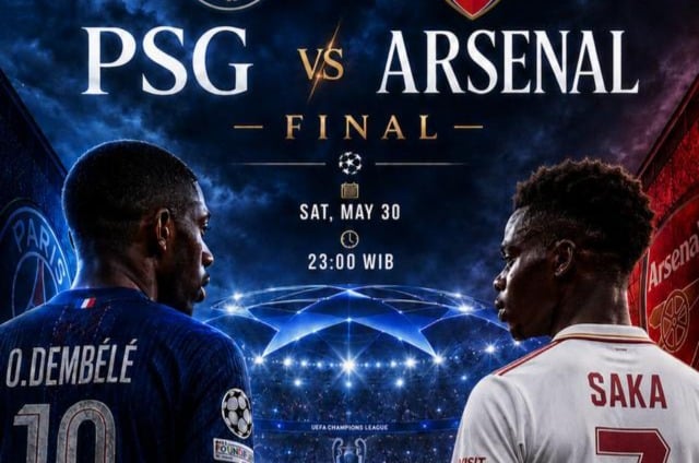 Prediksi PSG Vs Arsenal Di Final Liga Champions